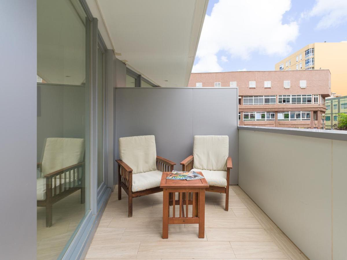 Homeforguest Modern Apartment In Las Canteras With Parking Las Palmas Buitenkant foto
