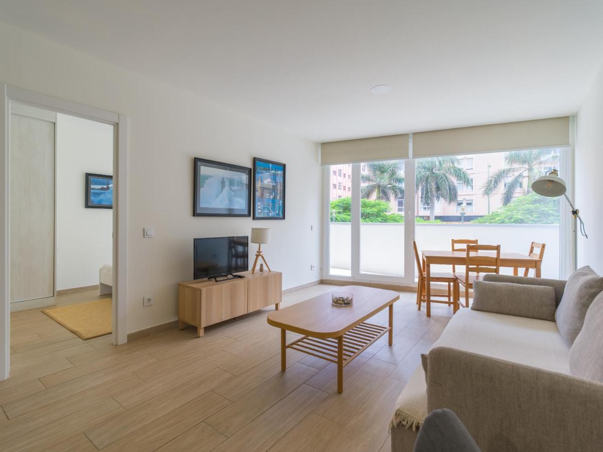 Homeforguest Modern Apartment In Las Canteras With Parking Las Palmas Buitenkant foto